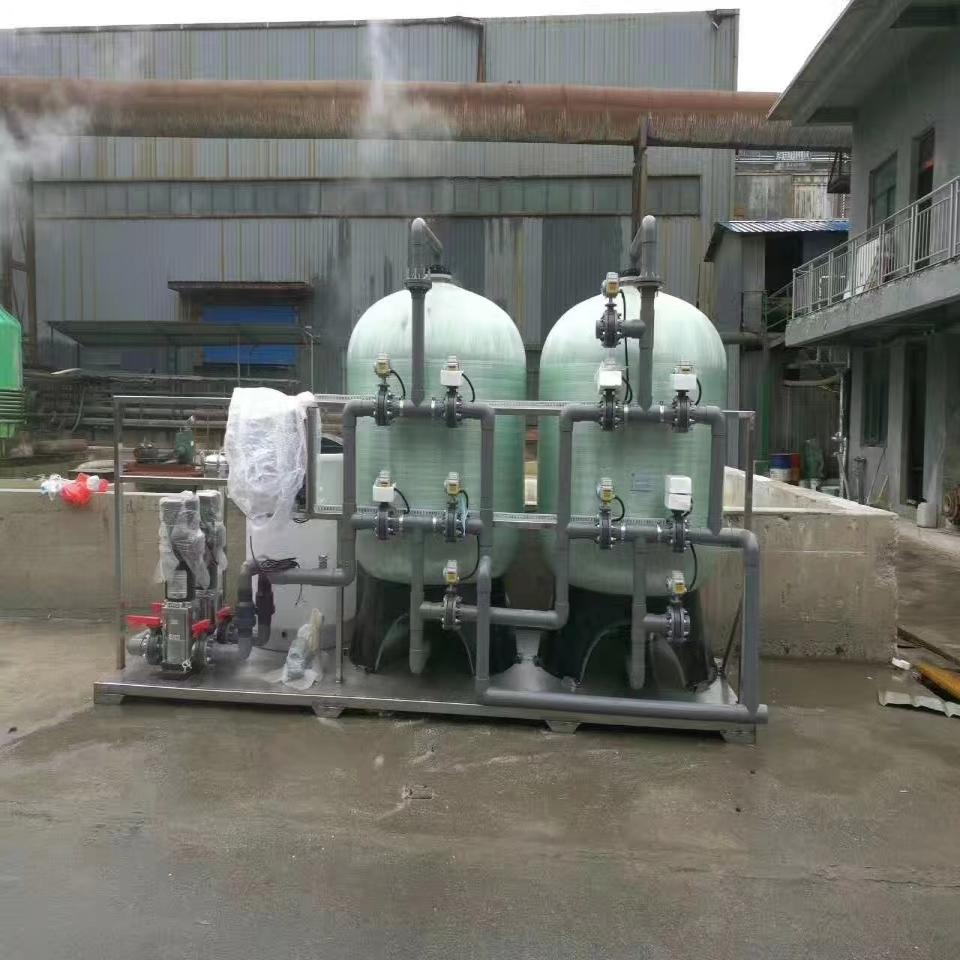 40-тонный кварцевый песчаный фильтр смягчающий